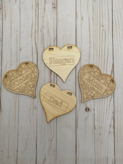 Valentine's Day garland coloring kit
