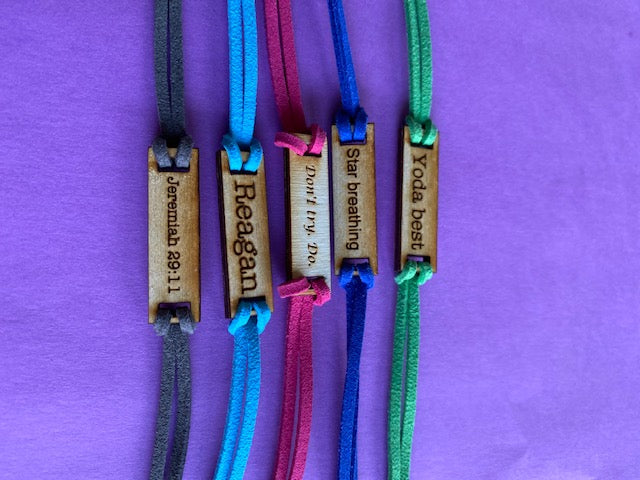 Wooden bracelets